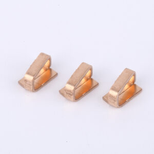 Silver-plated phosphor bronze PCB test terminals