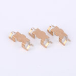 0.07mm thick phosphor bronze single sided silver plated spring contact