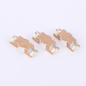 0.07mm thick phosphor bronze single sided silver plated spring contact