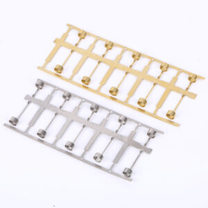 Nickel-plated brass rolled round terminals